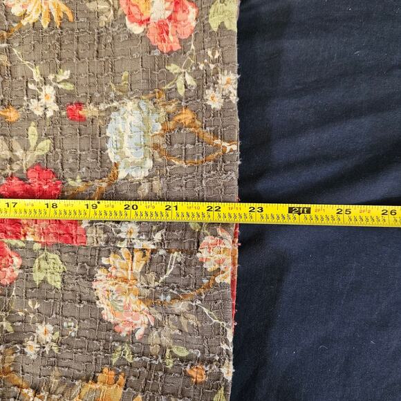 J. Jill Floral Jacket Size L Lightweight Button Front Autumn Grandmacore Mature - Picture 9 of 9